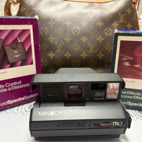 Minolta Instant PRO Camera package vintage collector